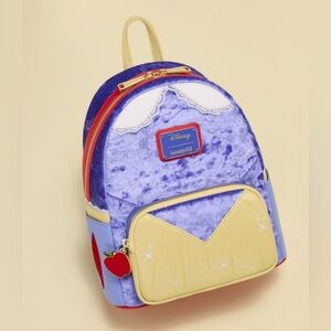 NEW Loungefly Snow White Gown Cosplay Mini Backpack